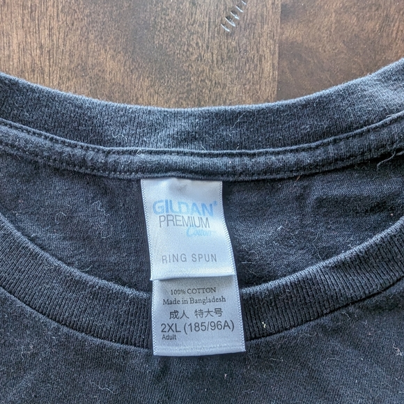 Black Janice Joplin t-shirt - Picture 3 of 3